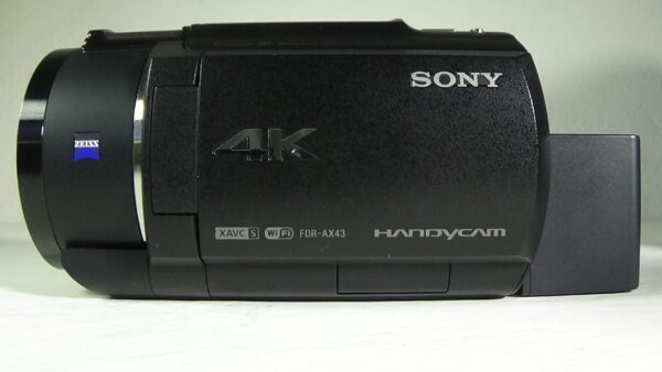 Filmadora Sony fdr-ax43 usada simplicidade e qualidade 4k em um corpo compacto.hdmi limpa live jogos - Imagem 3