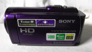 Filmadora sony hdr-cx110 e Câmera de filmagem semi profissional usada com gravação hdmi limpa